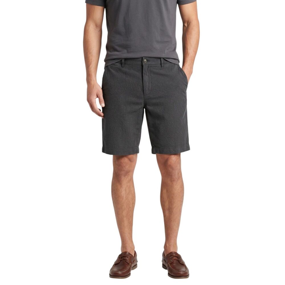 Goodthreads Men's Black Cotton-Blend Shorts Size 36